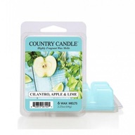 Cilantro, Apple & Lime - Country Candle - vonný vosk 64 gramov