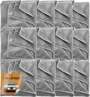 12x Monster Shine APT Grey Microfiber 40x40 280gsm