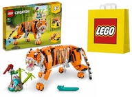 LEGO Creator 3v1 Bricks Majestic Tiger / 31129 + darčeková taška