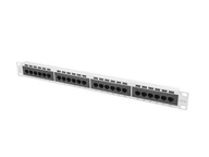 Patch panel Lanberg PPU5-1024-S 24 port 1U kat.5e sivý