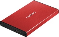 NATEC 2,5'' USB EXTERNÝ DISK PUZDRO Červený