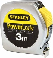 Odmerajte 3 m Stanley powerlock