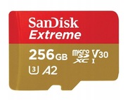 SanDisk Extreme microSDXC karta 256GB 190/130 MB/s