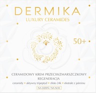 DERMIKA LUXUSNÝ KERAMIDOVÝ KRÉM PROTI VRÁSKAM CERAMID 50+