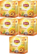 LIPTON PEACH MANGO pyramídový čaj x5