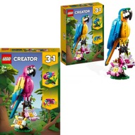 SÚPRAVA LEGO CREATOR 3V1 EXOTICKÁ RUŽOVÁ PÁRTY (31144 + 31136) 2 SADA