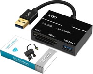 ČÍTAČKA PAMÄŤOVÝCH KARIET XQD SD SDHC SDXC PC USB 3.0