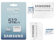 MICRO SD KARTA SAMSUNG EVO PLUS 512GB 130MB/S V30