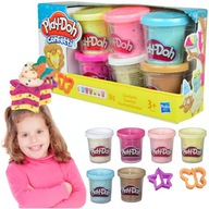 HASBRO PLAY-DOH CASTRY KONFETTI SADA 6 TRUBEK