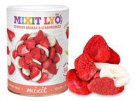 MIXIT MRAZOM SUŠENÉ OVOCIE BANÁN JAHODA CHRUPÁ SNACK 80g