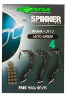 Spinner Hook Sections Krank Veľkosť 4 Korda