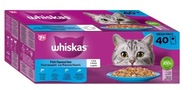 Whiskas 7+ Senior Wet Food for Cat Fish Chouse v želé 40x85g