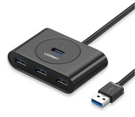 UGREEN Hub USB 3.0 4v1 UGREEN 0,5 m (čierny) ]]