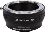 MONTÁŽ ADAPTÉRA KECAY AI NA FX (NIKON NA FUJI)