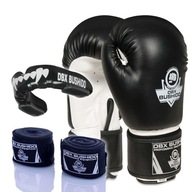 Tréningové BOXERSKÉ RUKAVICE 10oz DARČEK WRAPS CHRÁNIČ ÚST