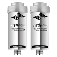 2x FITaqua VODNÝ FILTER SPRCHY Silver Chrome