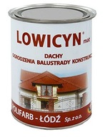 LOWICYN-MAT FARBA STRIECH ANTRACITOVÁ SIVÁ 10L