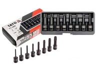 TORX NÁRAZOVÉ ZÁSUVKY T30-T80 1/2 8KS YATO YT-1065