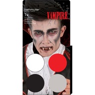 Farby na tvár Dracula Vampire na vodnej báze 4x3,5g