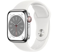 Inteligentné hodinky Apple Watch 8 GPS 41 hliník strieborná
