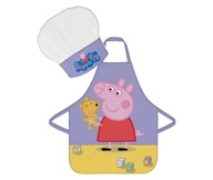 Kuchynská zástera a čiapka PEPPA PIG pre deti