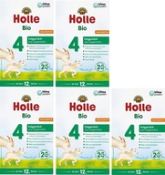 HOLLE BIO KOZIE MLIEKO 4 UPRAVENÉ 12m 400g 5 BAL.