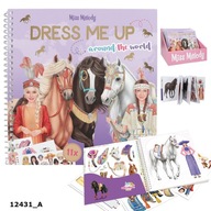 Dress Me Up Miss Melody Around the world set 12431A