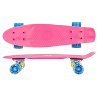 Plastový skateboard Enero ružový 22 palcov