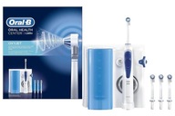 Stacionárny irigátor Oral-B OxyJet MD 20, biely, trizónové hroty Braun (F)