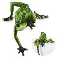 Zelená FROG Dekorácia do kúpeľne figúrka 15,5cm