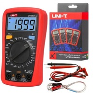 Elektronický merač UNI-T UT33C+, digitálny multimeter napätia a teploty