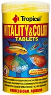 TROPICAL Vitality & Color samolepiace tablety na kŕmenie rýb 250ml