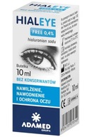 HIALEYE FREE 0,4% zvlhčujúce očné kvapky bez k