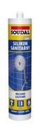 SOUDAL Šedý sanitárny silikón 280ml