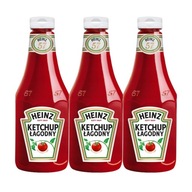 Jemný paradajkový kečup Heinz veľký 875 ml x3