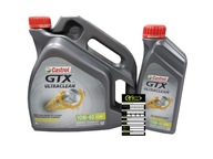 CASTROL GTX 10W40 MOTOROVÝ OLEJ 5L ACEA A3/B3, A3/B4