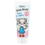 Gélová zubná pasta pre deti 0-3 žuvačky Kicia Kocia 50 ml