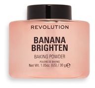 Makeup Revolution Banana Brighten rozjasňujúci púder na tvár 30g