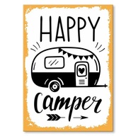 Plechový darček pre cestovateľov Karavan Camper