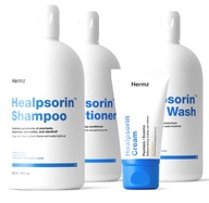 HERMZ HEALPSORIN SHAMPOO + CONDITIONER + KRÉM + GÉL