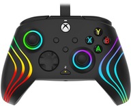 XBOX PC Afterglow WAVE drôtová podložka, čierna, RGB podsvietenie, PDP licencia