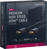 Kábel CICKTRONIC HDMI 2.0 4K 60Hz 10m