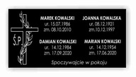 Náhrobná plaketa GRAVÍROVANIE Laminát VEĽKÝ VÝBER 100x50