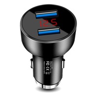 USB autonabíjačka rýchlonabíjačka dvojitá