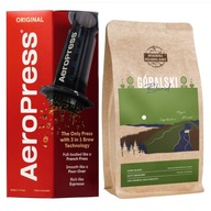 AEROPRESS COFFEE BREEDER + KÁVOVÉ ZRNKY GÓRALSKI BLEND 250g