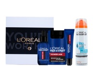 Darčeková sada pre mužov Loreal krém, sérum na tvár, očný krém