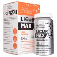 LICUR MAX TEKUTÝ KURKUMIN 185X LICAPS 30K