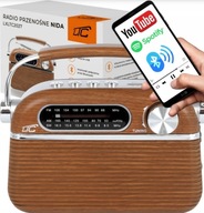 FM LTC NIDA retro bluetooth prenosné rádio LTC2027