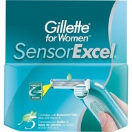 5x vložka do noža Gillette Sensor Excel for Women