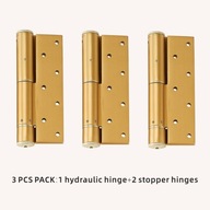 YH6002-Gold-3ks Pack 6 palcov Doorroom Invisible Hyd